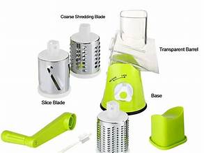 Table Top Drum Multifunctional Roller Vegetable Cutter