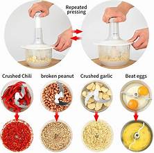 Manual Hand Push Chopper