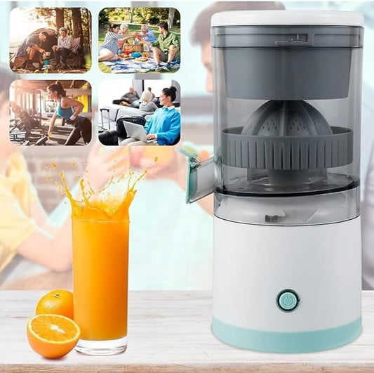 Portable Electric Citrus Juicer Hands-Free Rechargeable