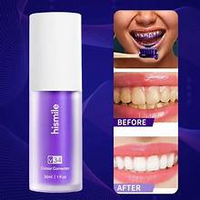 Hismile V34 Purple Whitening Toothpaste