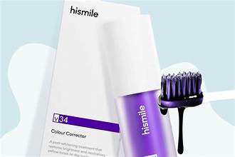 Hismile V34 Purple Whitening Toothpaste