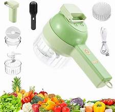 4 in 1 Portable Electric Vegetable Cutter