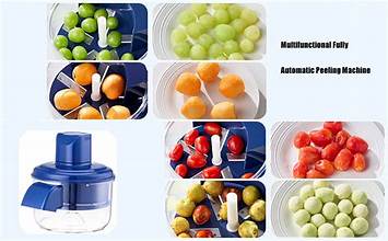 Automatic Electric Fruit and Vegetable Peeler