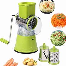 Table Top Drum Multifunctional Roller Vegetable Cutter
